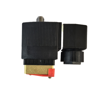 6014 Válvula de solenoide neumática de latón de 3 vías con rango de presión normalmente cerrado de 0 a 16 bar diseñada para sistemas neumáticos industriales