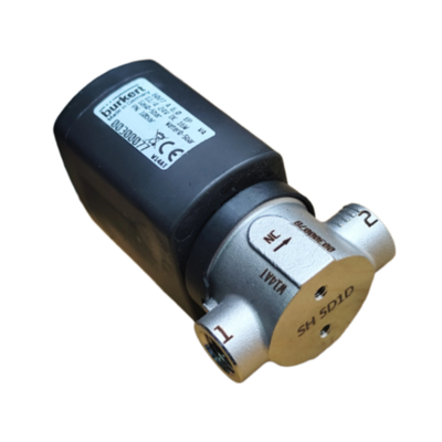 Presión 0 a 20 bar Válvula solenoide neumática Voltaje de 24 V CC Solución de tamaño de puerto 1/2 para aplicaciones neumáticas industriales 178275
