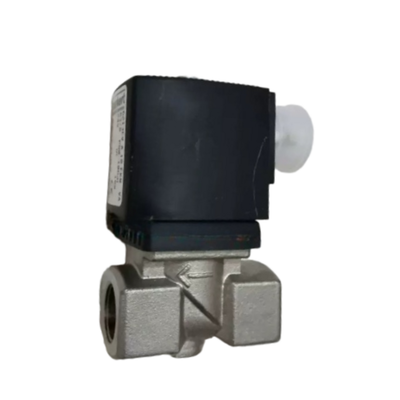 Presión 10 bar válvula de solenoide neumática de 2 vías conexiones de puerto normalmente cerradas G3/8 "a G2" Ideal para sistemas de automatización industrial 00248997