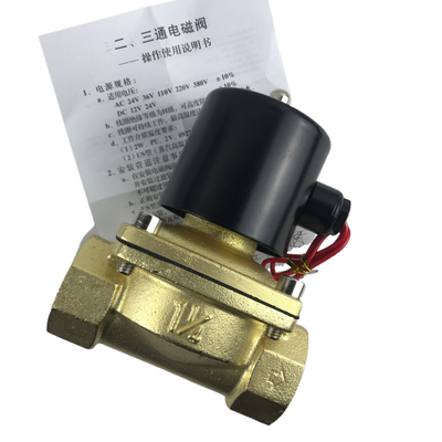 G1-1/4 Tamaño de puerto de la válvula de solenoide neumático que incorpora tolerancia de tensión más menos 10 por ciento y tamaño de orificio de 35 mm para el control de fluidos