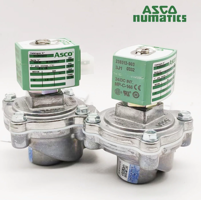 Modelo SCG353G047 Serie 353 de ASCO Válvulas de pulso industriales Temperatura de trabajo de -20°C a +85°C Para equipos de filtro de polvo