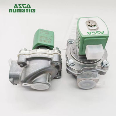 2.5" G En el ángulo del hilo de pulso de la válvula de solenoide SCG353G051 ASCO Serie 353 Cuerpo de aluminio válvula colector de polvo de flujo súper grande