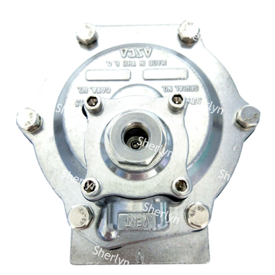 Válvula de chorro de pulso piloto integral G353A048, válvula solenoide de ángulo de 1,5" serie ASCO 353 Cuerpo de aluminio para limpieza de bolsas antipolvo