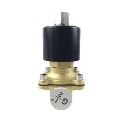2 vías Válvula solenoide normalmente cerrada con un tamaño de orificio de 16 mm, perfecta para su integración en sistemas de automatización complejos
