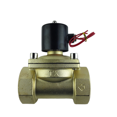 G21⁄2 Válvula solenoide neumática de aire medio Cuerpo de latón NBR Material de sellado que proporciona un rendimiento estable y efectivo en la automatización industrial