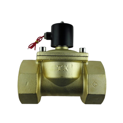 G4 Tipo de accionamiento directo válvula de solenoide neumática con cuerpo de latón NBR material de sellado optimizado para el control de fluidos industriales