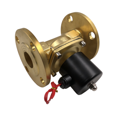 Tipo de accionamiento directo 2W40 válvula de solenoide de brida de tipo normal cerrado tipo normal abierto tipo válvula de control de fluidos industriales para sistemas de automatización
