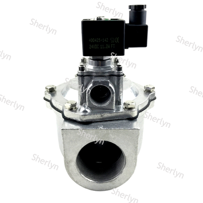 Válvula de pulso de ángulo recto de piloto integral de rosca G2 SCG353A050 ASCO Serie 353 Colector de polvo de aluminio de gran flujo Válvula solenoide