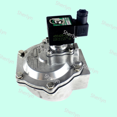 Válvula de pulso de ángulo recto de piloto integral de rosca G2 SCG353A050 ASCO Serie 353 Colector de polvo de aluminio de gran flujo Válvula solenoide