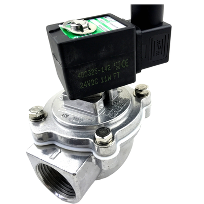 SCG353A044 ASCO Serie 353 1" Piloto integral de ángulo derecho de la válvula de chorro de pulso, aluminio fundido IP65 para colectores de polvo de tamaño mediano de la casa de bolsas