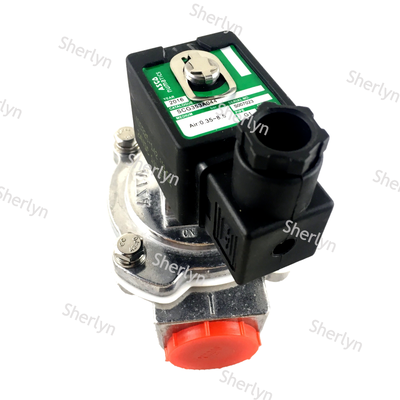 SCG353A044 ASCO Serie 353 1" Piloto integral de ángulo derecho de la válvula de chorro de pulso, aluminio fundido IP65 para colectores de polvo de tamaño mediano de la casa de bolsas
