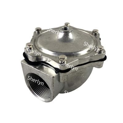 1 pulgada de ángulo derecho de la válvula solenoide de pulso G353A045, ASCO 353 Serie Integral Piloto de aluminio de flujo medio colector de polvo válvula
