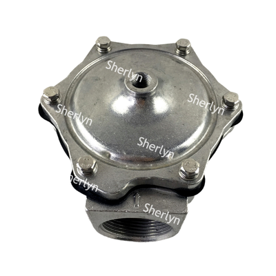 1 pulgada de ángulo derecho de la válvula solenoide de pulso G353A045, ASCO 353 Serie Integral Piloto de aluminio de flujo medio colector de polvo válvula