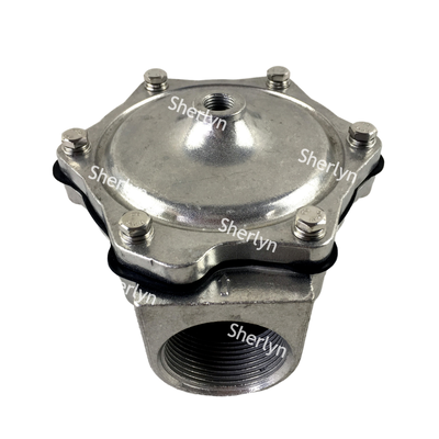 1 pulgada de ángulo derecho de la válvula solenoide de pulso G353A045, ASCO 353 Serie Integral Piloto de aluminio de flujo medio colector de polvo válvula