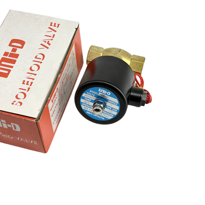 US-15 Válvula de solenoide neumática accionada por piloto de pistón con material de sellado estándar PTFE con certificación CE y sello FKM opcional