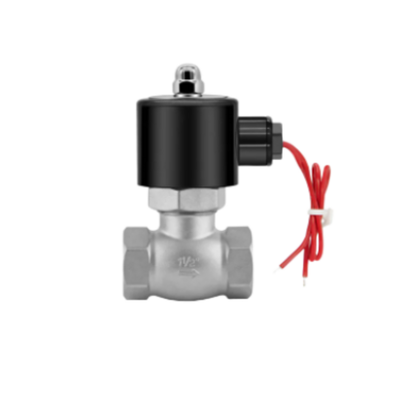 2L-10 Rango de presión de 0,1 a 1,5 MPa Válvula de solenoide neumático con material de sellado de PTFE y rango de temperatura de -20°C a 185°C