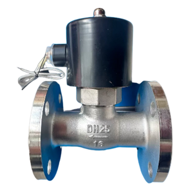Válvula solenoide de material de sellado de PTFE diseñada para sistemas de agua caliente que garantizan un funcionamiento preciso y de larga duración