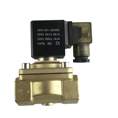 Válvula de solenoide neumática de operación piloto de clase de protección IP65 que garantiza la durabilidad en aplicaciones industriales de medios acuáticos