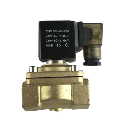 Válvula de solenoide neumática de operación piloto de clase de protección IP65 que garantiza la durabilidad en aplicaciones industriales de medios acuáticos