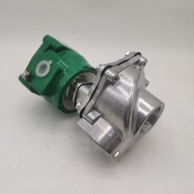 NFG353A047 Válvula de pulso a prueba de explosión de 1 pulgada Rating de recinto IP67 Válvula solenoide ASCO Construida para medios de fluidos criogénicos que proporcionan un aumento de salida suficiente para conducir 4 adaptadores