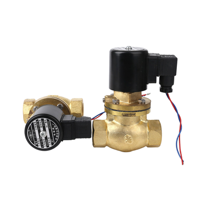 Cuerpo de latón piloto diafragma de la válvula de solenoide del puerto de tamaño 1/2 "a 2" Diseñado para el control de fluidos en entornos industriales
