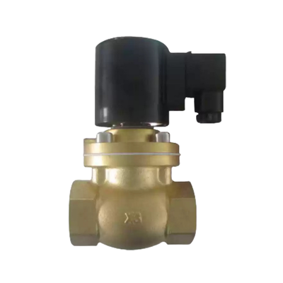 Piloto de pistón operado con válvula de solenoide neumática de cuerpo de latón Tamaño de puerto de 1/2 "a 2" Diseñado para el control de aire en automatización