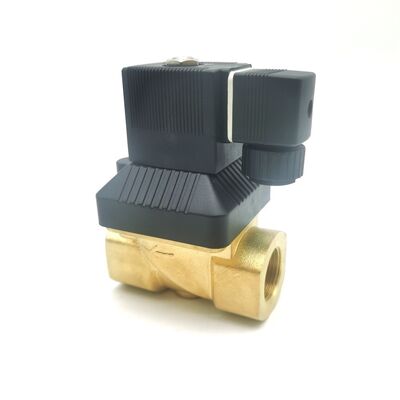 Burkert Tipo 6213 Servo Diafragma Solenoide 00221631 AC24V 8W, G3/4 Filamento interno 2/2 Cuerpo de latón normalmente cerrado, 20 mm de orificio de flujo Sello NBR, -10 ~ 80 °C 0-10 Bar Control de gas líquido