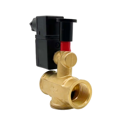 13EAB20K06 NBR Material de sellado 220VAC Válvula de solenoide neumático de 2 vías con función normalmente abierta Componente de control neumático ideal