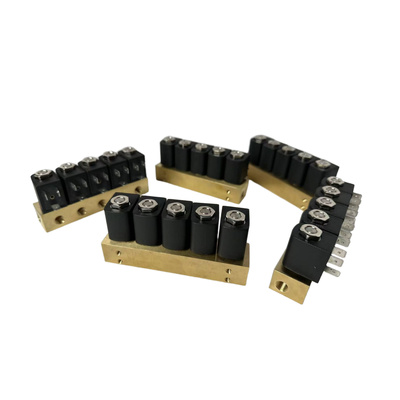 1913BA302 Válvula de latón de solenoide de acción directa de 1/4'' Tamaño de puerto 2/2 forma Normalmente cerrado EPDM Material de sellado