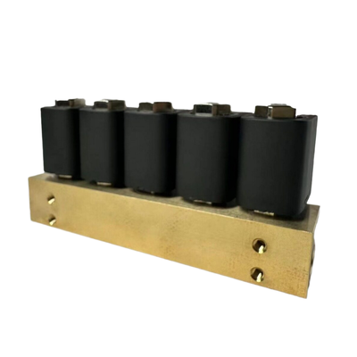 1913BA302 Válvula de latón de solenoide de acción directa de 1/4'' Tamaño de puerto 2/2 forma Normalmente cerrado EPDM Material de sellado