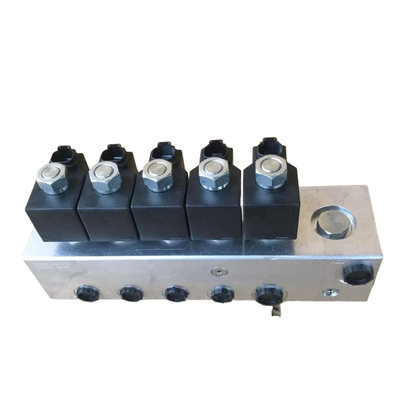 1-Inlet-5-Outlet 2V025-06-5F Manifold de válvula de solenoide y 2V025-06-4F 1-Inlet-4-Outlet FKM Anillo de sellado