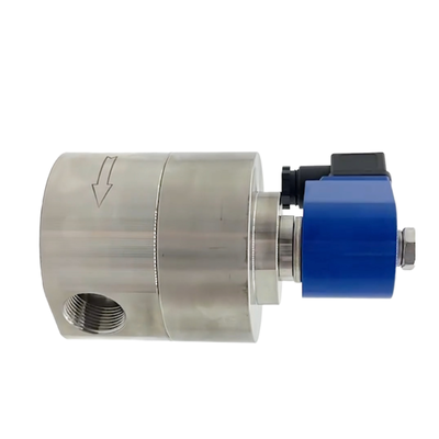 H3S10B03 Material del sello PEEK Válvula solenoide neumática Tamaño del orificio de 10 mm Cuerpo de acero inoxidable normalmente cerrado de 2 vías Tamaño del puerto 3/8