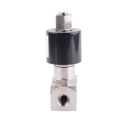 8.7BAS080B01 2/2 Válvula de solenoide neumático de vía con material de la carrocería de acero inoxidable 304 y tamaño de puerto de 1/8 '