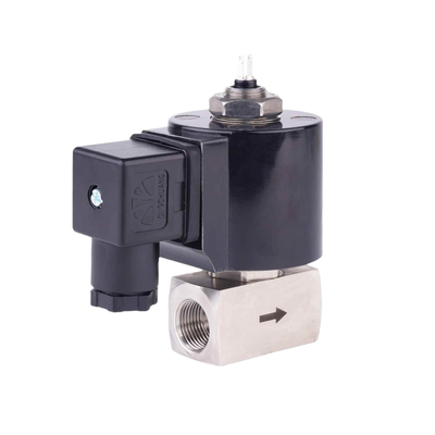Válvula solenoide neumática de 300 bar 8.16AAS025B Incluyendo orificio de 2,5 mm y material de sellado de PTFE