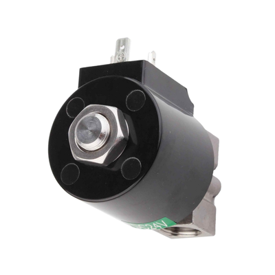 8.7AAS010B Tamaño del orificio 1 mm válvula de solenoide neumática 24VAC Voltado 3/8 1/4 3/8 Tamaño del puerto Material de sellado PTFE
