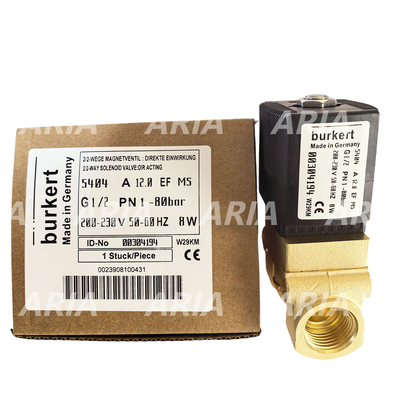 Válvula solenoide Burkert de conexión G3 de 8 puertos Construcción duradera adecuada para sistemas de automatización industrial a largo plazo