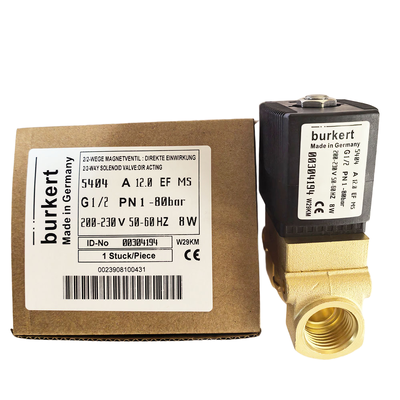 Válvula solenoide Burkert de conexión G3 de 8 puertos Construcción duradera adecuada para sistemas de automatización industrial a largo plazo