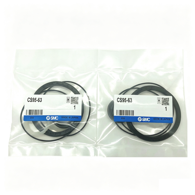 High Wear Resistant NBR Material 63mm Bore Size Pneumatic Cylinder Seal Kit for ISO 15552 Cylinders