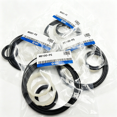 Kit de servicio de cilindros neumáticos SMC MB63-PS Conjunto completo de ensamblaje de sello Fijación de fugas de aire para la serie MB Reposición de cilindros de aire de doble acción