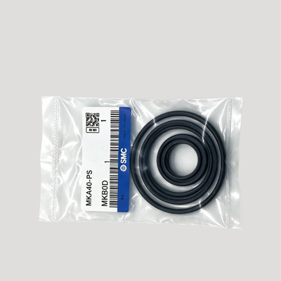 Kit de reparación de sellos para cilindro de pinza rotativa SMC MKB/MKA16-PS para cilindro de sujeción giratorio serie MK de 16 mm de diámetro interior, sellos NBR para mantenimiento de fijaciones neumáticas