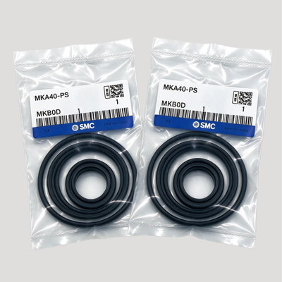 MKB/MKA40-PS paquete de reparación de sello para SMC MK serie de abrazadera giratoria cilindro de aire contiene sello de varilla y anillo de desgaste para el taller en el servicio en el sitio