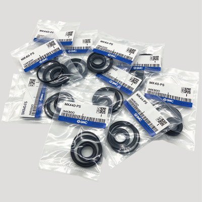 Kit de reparación del cilindro de abrazadera rotativa neumática SMC MKB/MKA25-PS Componentes de sellado completo Resolver fugas de aire Para reemplazo del cilindro de abrazadera de la serie MK