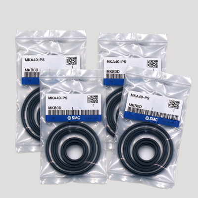 Kit de reparación del cilindro de abrazadera rotativa neumática SMC MKB/MKA25-PS Componentes de sellado completo Resolver fugas de aire Para reemplazo del cilindro de abrazadera de la serie MK
