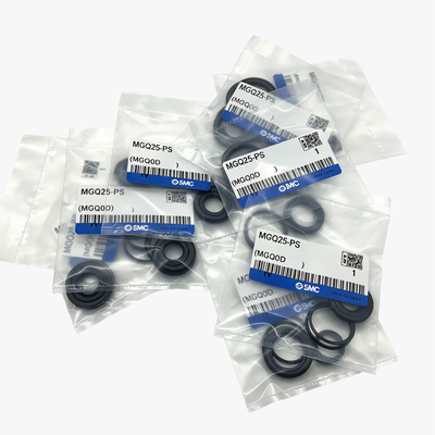 Kit de sellos de mantenimiento neumático SMC MGQ20-PS Componentes de sellado de reemplazo completo para cilindro de aire guiado compacto de la serie MGQ de 20 mm de diámetro Reparación de automatización industrial