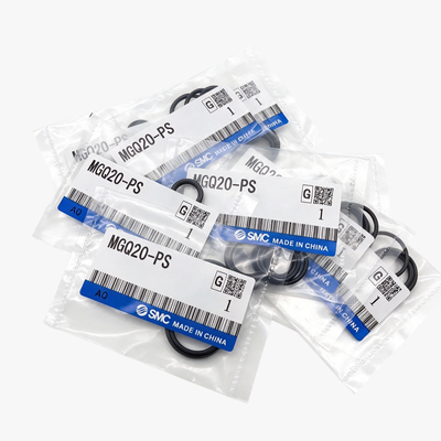 Kit de sellos de mantenimiento neumático SMC MGQ20-PS Componentes de sellado de reemplazo completo para cilindro de aire guiado compacto de la serie MGQ de 20 mm de diámetro Reparación de automatización industrial