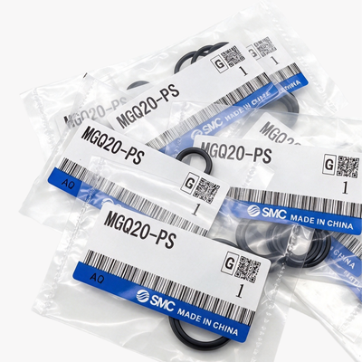 Kit de sellos de mantenimiento neumático SMC MGQ63-PS Componentes de sellado de reemplazo completo para cilindro de aire compacto guiado de la serie MGQ de 63 mm de diámetro Línea de producción automatizada Reparación