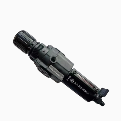 NORGREN F17‐600‐M3HG F17‐800‐M3HG F17 Serie Filtro de aire comprimido Vidrio de vidrio de cuenco de metal drenaje manual de 40μm elemento para el sistema de circuito neumático de trabajo pesado