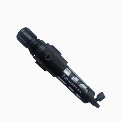 NORGREN F17‐600‐M3HG F17‐800‐M3HG F17 Serie Filtro de aire comprimido Vidrio de vidrio de cuenco de metal drenaje manual de 40μm elemento para el sistema de circuito neumático de trabajo pesado