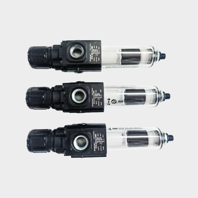 NORGREN B72G‑2GK‑AL3‑RMN B72G‑2GK‑AL1‑RMN Regulador‑Filtro Excelon G1/4 Drenaje Automático Depósito de Policarbonato 5μm 40μm Pulsador de Bloqueo 0.3‑10Bar Sin Manómetro Para Circuitos de Control Neumático