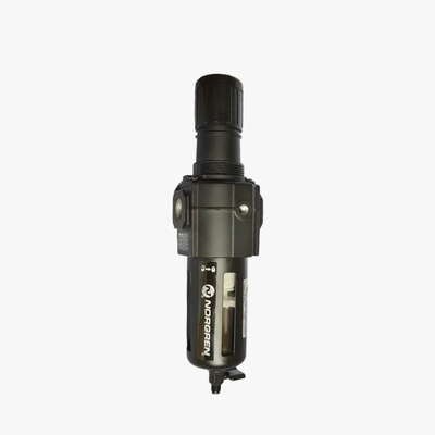 NORGREN B74G‑4GK‑AP3‑RMN B74G‑4GK‑AP1‑RMN Regulador-Filtro Excelon G1/2 Drenaje Automático Recipiente de Policarbonato Con Protector Metálico Mando de Bloqueo por Pulsación de 5μm 40μm Sin Manómetro